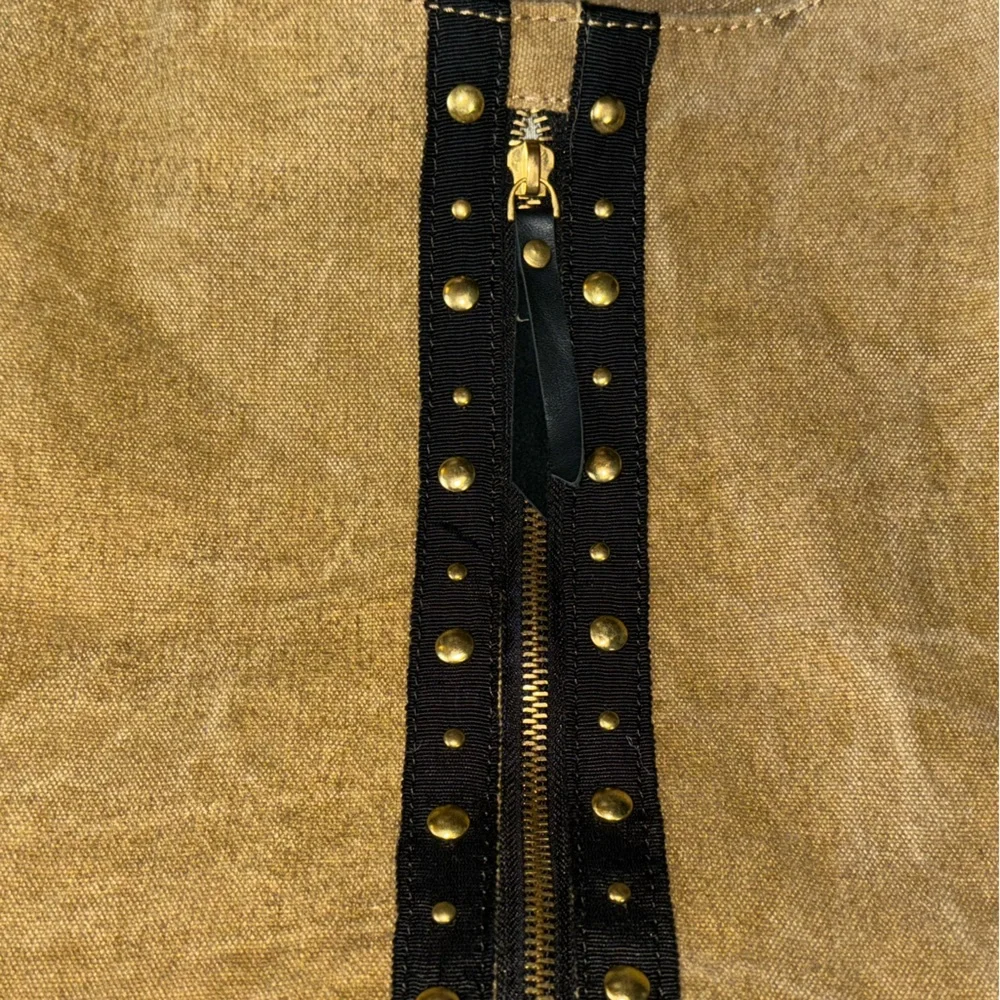 Mona B Wild Streak Canvas Tote